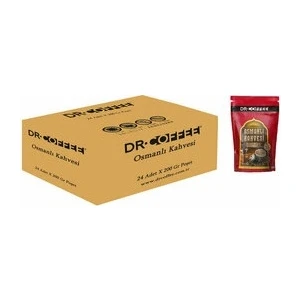 Dr Coffe Dr.Coffee Osmanlı Kahvesi Poşet 200 gr x 24’lü