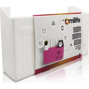 Duvara Asılabilir Modem Wifi Saklama Kutusu – Pleksi Minimalist Tasarım 25X15X6 cm
