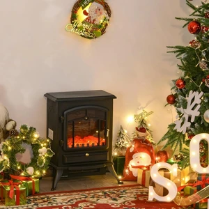 Elektrikli Şömine ,soba, Isıtıcı Fan, Alev Efekti Goodhaustore 1850W