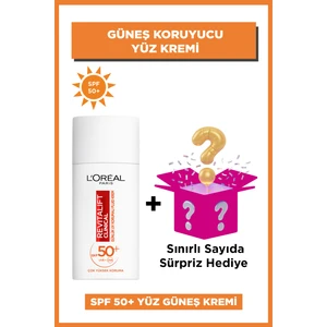 L'Oréal Paris Revitalift Clinical Spf 50+ Günlük Yüksek Uv Korumalı Yüz Güneş Kremi 50 ml + Sürpriz Hediye