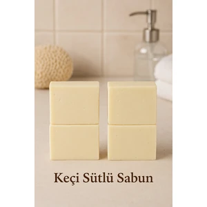 4 Adet Keçi Sütlü Sabun – Besleyici & Nemlendirici Doğal Sütlü Sabun 110G