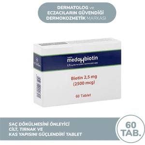 Medohbiotin Biotin 2,5mg 60 Tablet