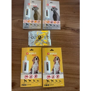World Royal Köpek Iç Dış P.razit Bitkisel Damla ve Mendil
