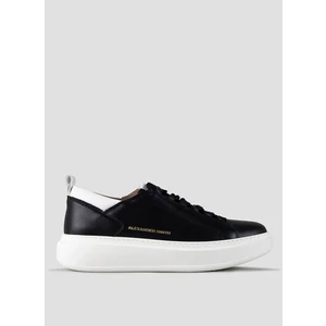 Alexander Smith Siyah - Beyaz Erkek Sneaker Wembley