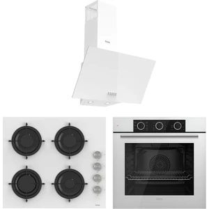 3 'lü Beyaz Ankastre Set D087+CS206+XE62CB