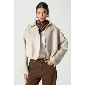 Kadın Rodney Süet Etkili Taş Bomber Ceket