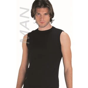 Güneri Underwear Erkek Siyah Ribana Sıfır Kollu Atlet % 100 Pamuklu Atlet 3’lü Paket 114-3S