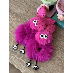 Bellamio Kids Fuşya Pofuduk Kız Çocuk Saç Tokası