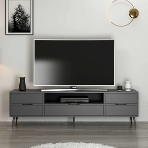 Elina Ayaklı Tv Ünitesi - Antrasit/antrasit