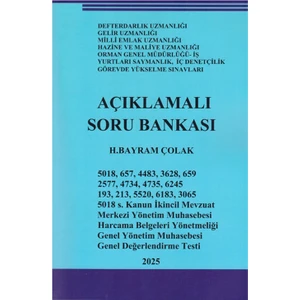 Kişisel Yayınlar Kasım 2025 Açıklamalı Soru Bankası Hacı Bayram Çolak