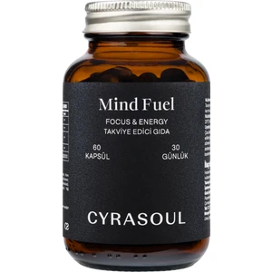 MindFuel L-Tyrosine, Panax Ginseng, Ginkgo Biloba, Vitamin B12 ve Lepidyum İçeren Takviye Edici Gıda (Focus&Energy)