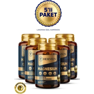 Magnezyum Multi Complex (Bisglisinat, Sitrat, Malat) & Vitamin B6 - 60 Tablet