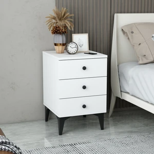 Tuana 3 Çekmeceli Komodin Şifonyer