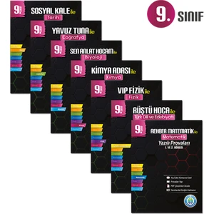9. Sınıf Yazılı Provaları Seti