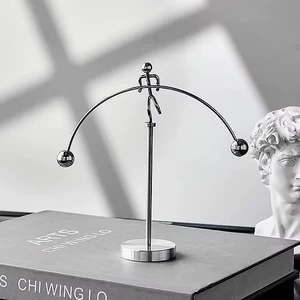 Halterci Şeklinde Newton Balans Denge Topları Han-24