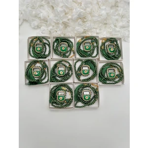 Lena Gift Workshop 10 Adet Hediyelik Çeyizlik Kutulu Tesbih ve Taşlı Zikirmatik Seti ( Mevlit-Sünnet-Hac-Umre)