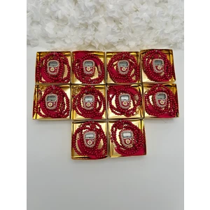 Lena Gift Workshop 10 Adet Hediyelik Çeyizlik Gold Kutulu Tesbih ve Taşlı Zikirmatik Seti ( Mevlit-Sünnet-Hac-Umre)