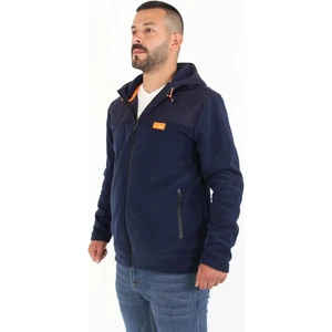 6044 Kapşonlu Fermuarlı Polar Mont