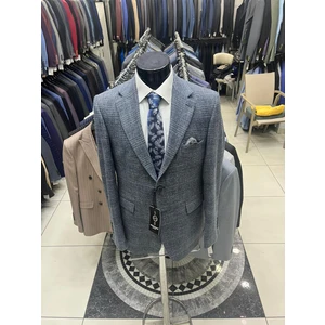 Kışlık Regular Kesim Yün  Erkek Ceketi