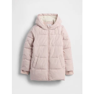 Kız Çocuk Pembe Coldcontrol Max Long Şişme Puffer Mont