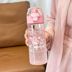 Cinnamoroll My Melody Melodi 550ML Suluk Matara Çay Litreli Bpa Free Sağlığa Zararsız Taşıma