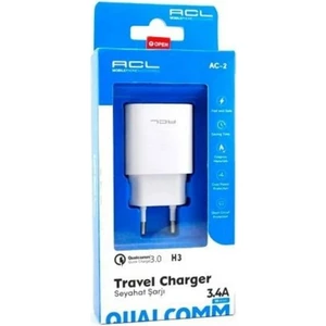 H3 3.4A 18 Watt Şarj Başlık Duvar Sarj Aleti H3 3.4A 18 Watt Şarj Başlığı