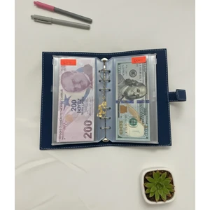 Bütçe Ajandası | Bütçe Planlayıcı Cüzdan (Lacivert)