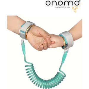 Life Yeşil Çocuk Bebek Kaybolma Önleyici Yürüyüş Emniyet Kemeri Anne Bileklik Kelepçes Güvenlik Bilekliği Turkuaz