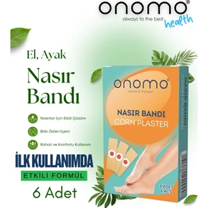 Health Nasır Bandı Yumuşak Dokulu Etkili Çözüm 6 Adet El ve Ayak Bakımı İçin