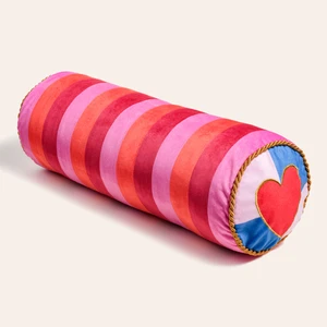 Zsa Zsa Zsu Hansı Dijital Baskılı Dolgulu Kırlent 17x47 Cm Kırmızı - Pembe