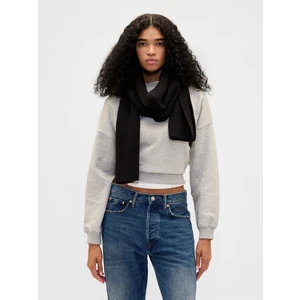 Erkek Siyah Cashsoft Şal