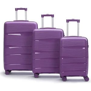3'lü Silikon Valiz Seti Pp Kırılmaz Silikon