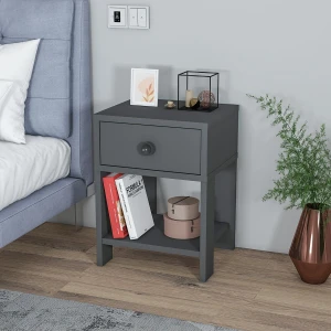 Senay Çekmeceli Raflı Komodin