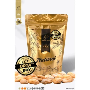 Aksüt İncir 450G Gold Doypack Kuru Incir – Orta Boy Aydın Inciri (Ab Coğrafi Işaretli)