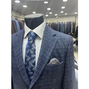 Kışlık Regular Kesim Yün  Erkek Ceketi