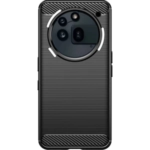 Nothing Phone 3A Pro Telefon Kılıfı, Fırçalanmış Karbon Fiber Dokulu Esnek TPU Tampon, Darbe Emici Koruyucu Kılıf Nothing Phone 3A Pro (Yurt Dışından)