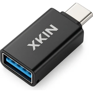 Xkın Type-C To USB 3.0 Mini Otg Adaptör – Type-C Telefon, Tablet ve Laptop Uyumlu Yüksek Hızlı Tak-Çalıştır Dönüştürücü