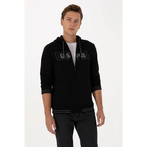 U.s. Polo Assn. Erkek Siyah Hırka (Örme) 50316355-VR046