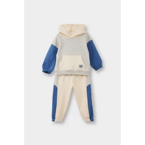 Erkek Bebek 2'li Takım Kapüşonlu Sweatshirt Eşofman Altı F9452A525WN