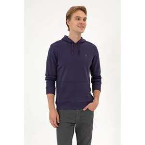 U.S. Polo Assn. Erkek Mürdüm Basic Sweatshirt 50313720-VR074