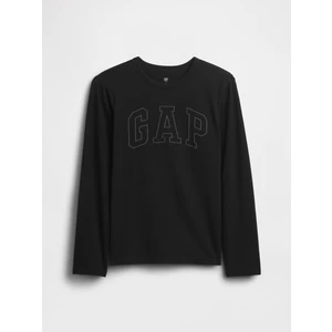 Erkek Çocuk Siyah Gap Logo T-Shirt