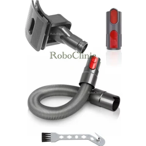 Dyson V7 / V8 / V10 / V11 / V15 Şarjlı Dik Süpürge Uyumlu Pet Başlığı Evcil Hayvan Bakım Seti.