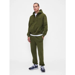 Erkek Yeşil Vintagesoft Gap Logo Eşofman Altı