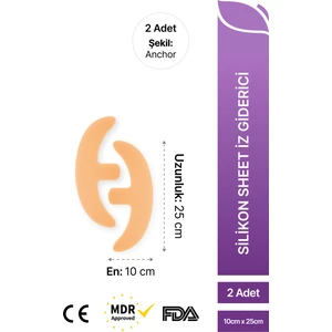 Silikon Skar  Mastopeksi Meme Küçültme Dikleştirme Ameliyat Izi Tedavisi Anchor 2'li