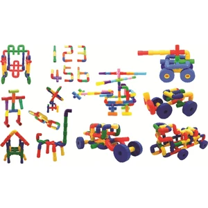 King Kids Tekerlekli Boru LEGO 72 Parça