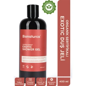 Organik Sertifikalı Egzotik Duş Jeli 400 Ml