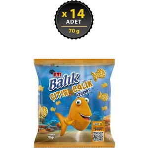 Çıtır Balık Kraker 70 G x 14 Adet