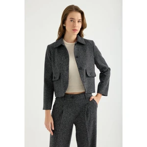 Masha Kate Dokulu Cepli Ceket