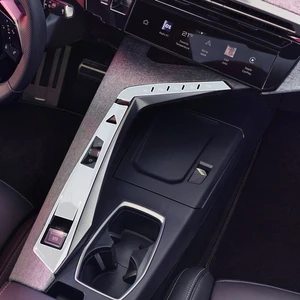 Peugeot 3008 Uyumlu Vites Etrafı Piano Black Tpu Koruyucu 2 Li Set 2025