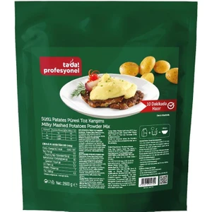 Profesyonel Sade Sütlü Patates Püresi 2,5 kg